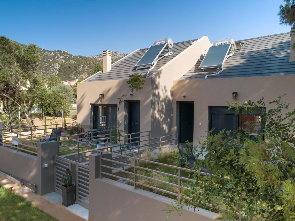 Isida - Cozy Sea Walk Lodge With Private Garden Néa Mákri المظهر الخارجي الصورة