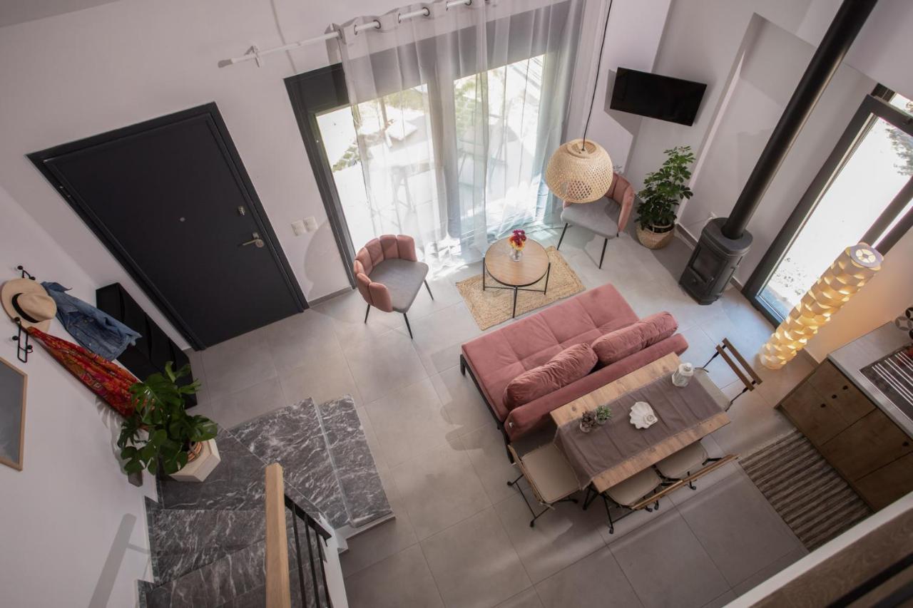 Isida - Cozy Sea Walk Lodge With Private Garden Néa Mákri المظهر الخارجي الصورة